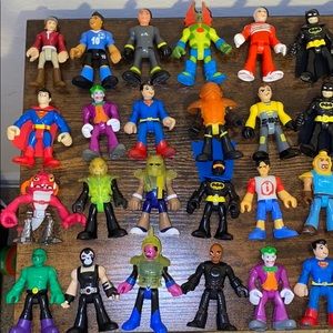 Imaginext figures lot Batman DC